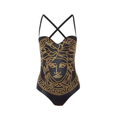 versace swimsuit women|versace medusa bikini.